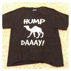 Funny hump day t shirt rarely used